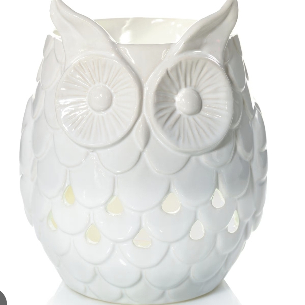 Yankee Candle Owl Wax Warmer With Timer And Light